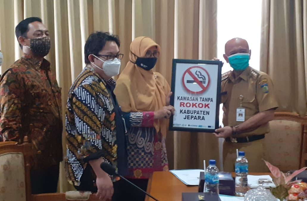 Pertemuan Audiensi Kawasan Tanpa Rokok dan Usaha Berhenti Merokok Bersama Kepala Daerah dan Lintas Sektor Kabupaten Jepara