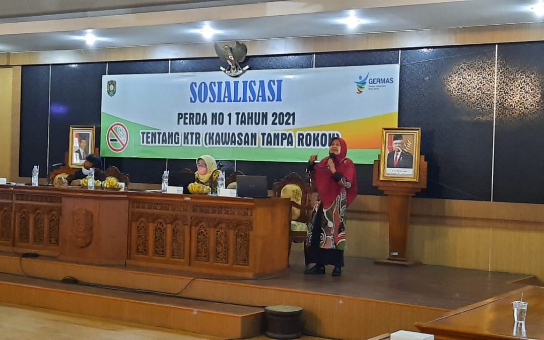 Sosialisasi Perda No 1 Tahun 2021 tentang Kawasan Tanpa Rokok (KTR) Kabupaten Purworejo