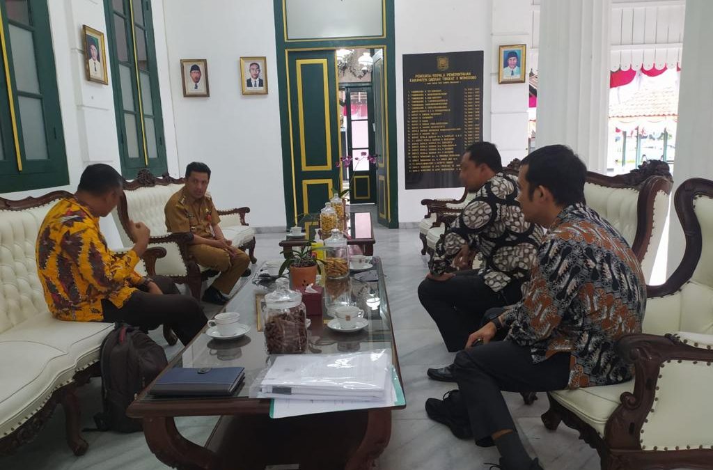 Audiensi ke Bupati Kabupaten Wonosobo terkait Regulasi Kawasan Tanpa Rokok (KTR)