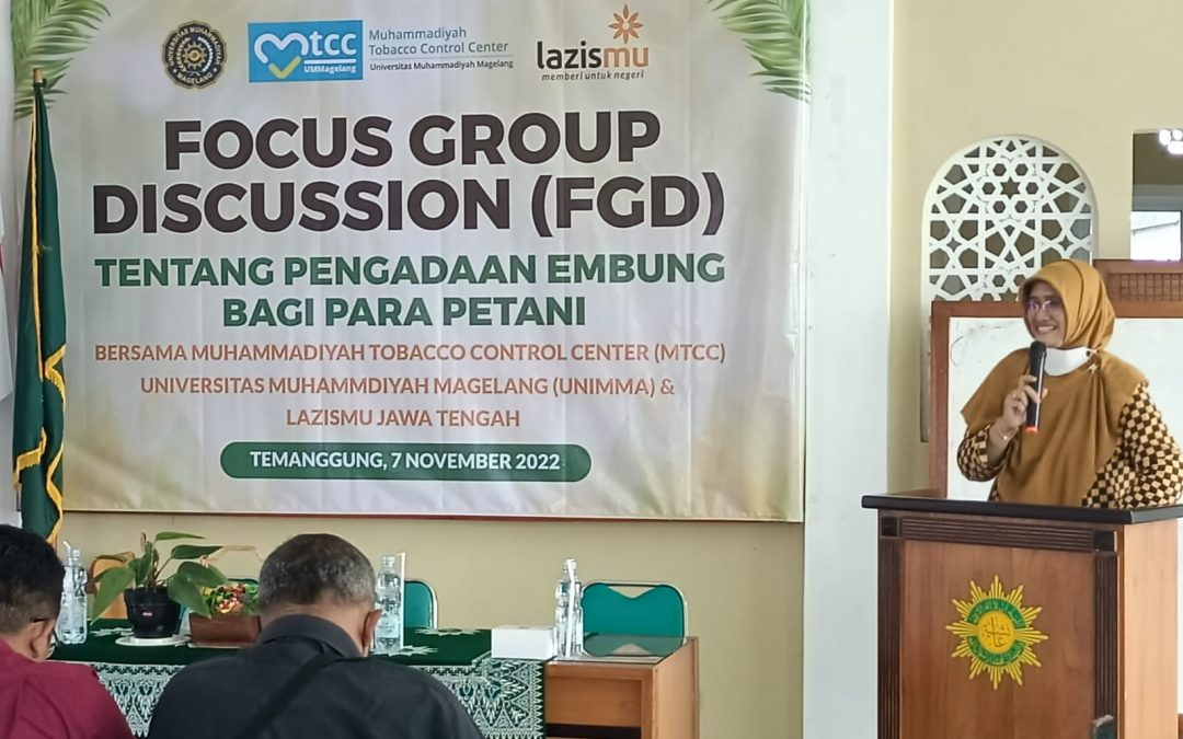 Focus Group Diskusi (FGD) tentang Pengadaan Embung Bagi Para Petani