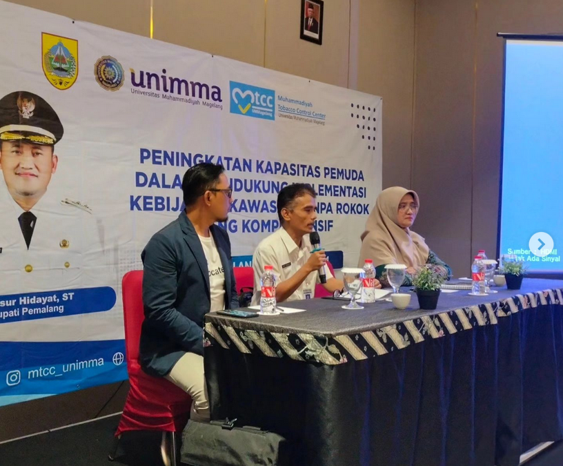 Peningkatan Kapasitas Pemuda dalam Mendukung Impementasi Kebijakan Kawasan Tanpa Rokok