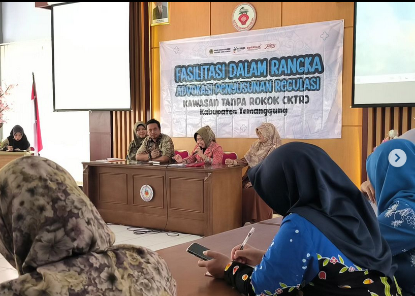 MTCC Unimma menjadi Narasumber pada Fasilitasi Dalam Rangka Advokasi Penyusunan Regulasi Kawasan Tanpa Rokok