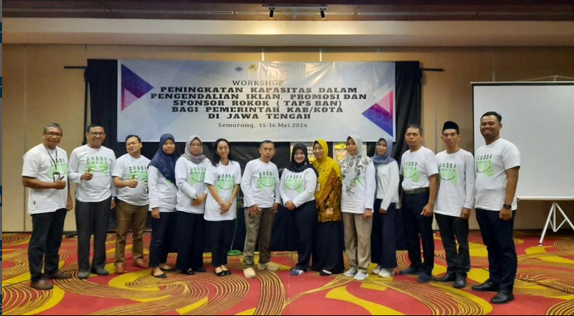 MTCC Unimma menghadiri Workshop Penguatan OPD Kabupaten/Kota di Jawa Tengan dalam Implementasi Kawasan Tanpa Rokok (KTR)