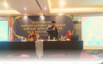 MTCC UNIMMA menghadiri undangan Public Hearing Raperda Kawasan Tanpa Rokok Kabupaten Sukoharjo.