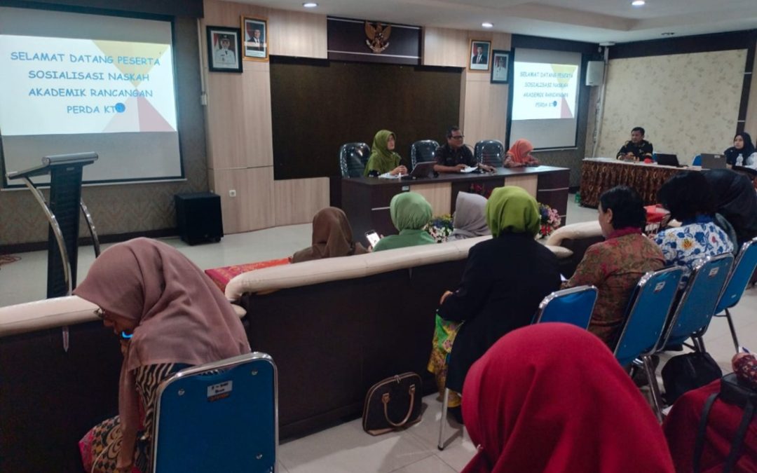 Sosialisasi urgensi penyusunan Raperda Kawasan Tanpa Rokok Kabupaten Kendal