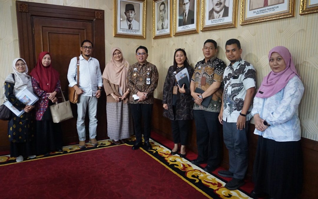 Audiensi dengan Wali Kota Magelang